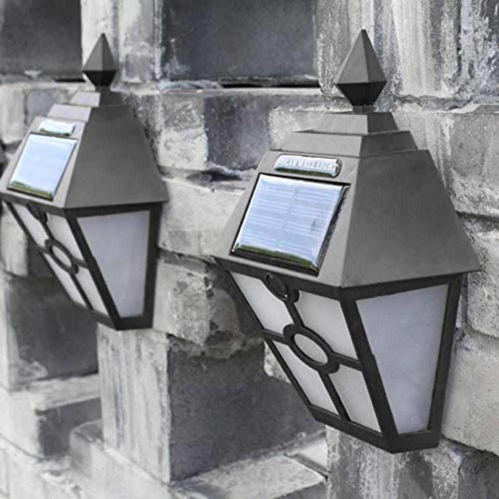 LED Solar Wall Lights, 2 Pack